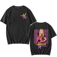 Hannah Montana Music T Shirt Men Women Summer Casual Short Sleeve Tee Shirt Hip Hop T-shirt