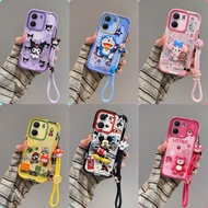 Casing OPPO A5X Anime watak pelekat patung shell telefon bimbit