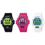 Casio G-Shock นาฬิกาข้อมือผู้ชาย สายเรซิน รุ่น DW-6900,DW-6900RCS,DW-6900RCS-1,DW-6900RCS-4,DW-6900RCS-7