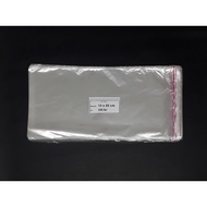 PLASTIC SEAL PACKAGING 0PP 13 X 25 X 03 - CLEAR PLASTIC CONTENTS 100 SHEETS