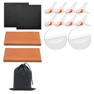 Card Cleaning Kit Trading Card Flattening Kit Sports Card Repair and Care Tool Kit for TCG Collectib