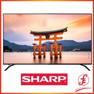 SHARP TV 4T-C70BK1X 70 DVB-T2 UHD 4K ANDROID SMART LED TV 3YW BY SHARP (4TC70BK1X)