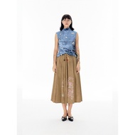 chinese style skirt chinese style APRIORITY Skirt Panjang Baru Cina Lipit Skirt Kuda