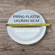 Milk White Plastic Plate Size 10cm 9cm/ 7cm 6cm/ Rice plate Large plate