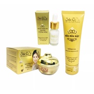 Combo Skin whitening cream, moisturizing sunscreen 15g (new box in 8g) - Skin whitening cream 10ml (