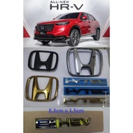 Honda HRV eHEV RS 2022 2023 2024 2025 Honda H-RV VEZEL Logo Emblem