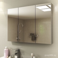 Mirror Cabinet Stainless Steel Bathroom Mirror Cabinet Wall Mounted Bathroom Hanging Mirror With She