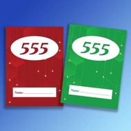555 Notebook 32 Pages / Buku Nota 555 Single Line