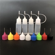 100PCS Empty E-liquid PE Bottle 15ml Needle Bottle for Pod Vape juice Plastic Dropper Bottles With M