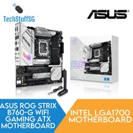 ASUS ROG Strix B760-G Gaming WiFi Intel® B760 LGA 1700 white mATX motherboard