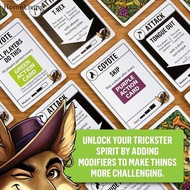 Coyote Party Card Game: A Fun-Filled Action Game of High Fives and Havoc