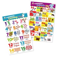 Gramedia Aceh - OPREDO MY FIRST POSTER COLLECTION: COUNTING 123 & ANIMALS ABC