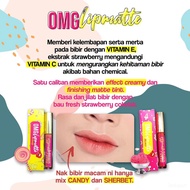 OMG LIPMATTE LIPSTICK LIP MATTE PUDDING MACAROON CANDY SHERBET BY OMG DAYRIZ