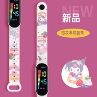 Ready Stock Mi 12 Printed LED Waterproof Electronic Watch Cartoon Student Cute Bracelet Wristband Wa