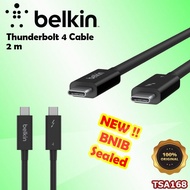 Belkin Thunderbolt 4 Cable 2m Black Original Brand New 2meter 2m