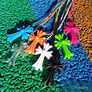 Limited Resin Cross with Hundred Necklaces Colorful Aoyama Tokyo Edition Retro Post Inspection Anniv