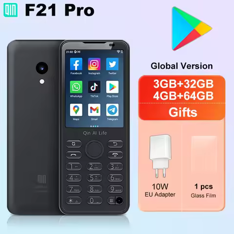 Qin F21 Pro Smart Touch Screen Wifi +2.8 Inch 3GB + 32GB / 4GB 64GB Bluetooth 5.0 480*640 Global Ver