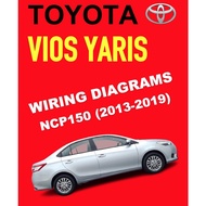 TOYOTA YARIS/VIOS NCP 150 (2013-2019) WIRING DIAGRAM