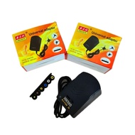 Adjustable Universal Adaptor AC 240V DC 3V-12V 2AMP Adapter TV Box Speaker Wire