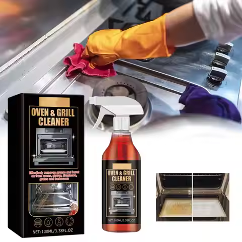 100ml Powerful Oven And Grill Cleaner Spray Decontamination Deodorization Oil Removal Agent Suitable