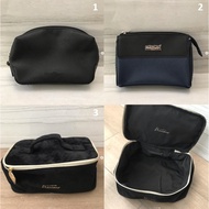 Bag Leather Zip Type Ferragamo x EVA AIR CLARINS Precious Brand From The Airline. Put On Cosmetics V