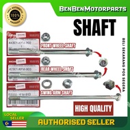 EX5 DREAM/ HIGH POWER FRONT REAR WHEEL SHAFT SAB TAYAR DEPAN BELAKANG SWING ARM SHAFT AKS RODA PIVOT