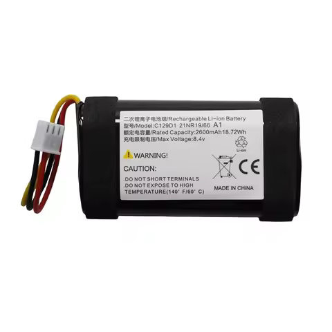 C129D1 8.4V 18.72Wh 2600mAh OEM Replacement Battery For Bang&Olufsen BeoPlay A1 CA18 P6 2INR19/66 Bl