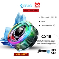 MEMO Cold Clam Heatsink CX15 New Generation 2025 Cool Sound Radiator Phone Adjustable LED Light Inte