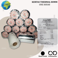 Thermal ONE 80x48 80x50 79x48 79x50 Thermal Receipt Paper Roll Printer 80mm Portable MT300VL