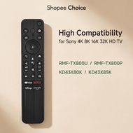 Applicable to Sony - AI Bluetooth Voice Remote Control RMF-TX800U RMF-TX800P 4K 8K 16K 32K HD TV Mod