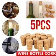 PRO 5PCS Wine Bottle Cork Wooden Cork