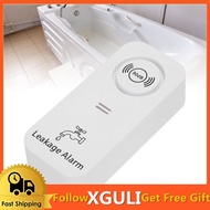 xguli Water Pipe Leakage Detector 90dB Sound IP66 Proof Drip and Sensing for Floors Basements Dwelli