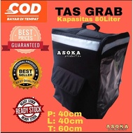 Rubber Courier Backpack Grab Bag Grabfood Bag/ Delivery Bag/ Courier Backpack/ (Waterproof)