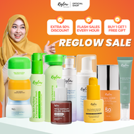 Reglow Skincare Original Dr Shindy Krim Siang Malam Serum Glowing Peeling Exfoliasi Wajah Glowing Sa