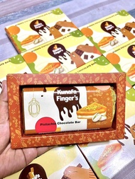 Chocolate Dubai Kunafa Pistachio Chocolate Bar from Kunafa Fingers 175 กรัม (รวมกล่อง)