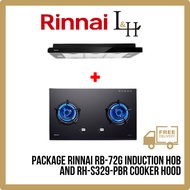 [BUNDLE] Rinnai RB-72G Induction Hob and RH-S329-PBR Cooker Hood