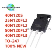 5PCS 100% NEW 40N120S 25N120FL2 40N120FL2 50N120FL2 40N120FL3 TO-247 LGBT High-power transistor Best
