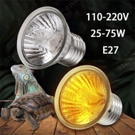 25W 50W 75W UVA Heat Light Bulb  Reptile Heating Lamp Turtle Lizard Heater 110v 220V  SG2L