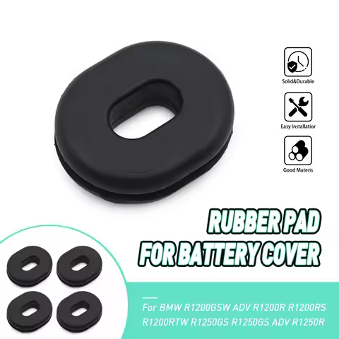 Black Battery Mounting Rubber Insert For BMW R1200GSW ADV R1200R R1200RS R1200RTW R1250GS R1250R K50