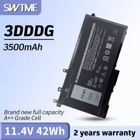 42Wh 3DDDG Laptop Battery for Dell Latitude 5280 5290 5480 5490 5491 5580 5590 E5280 E5580 E5490 E55