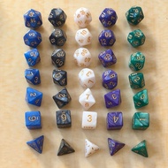 O9ZZ Multi-Sided Dice Digital Dice Running Group Board Game Accessories Color 10 Sides 12 Sides 20 S