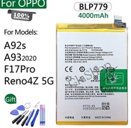 แบตแท้ Oppo A93 (4G) (BLP779) สินค้าของแท้ ออริจินอล สินค้าแท้ บริการเก็บเงินปลายทางได้ครับ