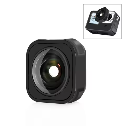 PULUZ Max Lens Mod Wide Angle Lens for GoPro Hero13 Black / Hero12 Black / Hero11 Black / HERO10 Bla