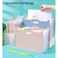 Expanding File Folder 13 Pockets A4 Document File Folder Organizer Document Holder File Organizer
