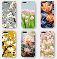 for huawei y6 2018 cases soft Silicone Casing phone case cover