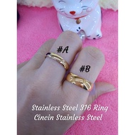 Stainless Steel 316 *Plain* Ring*Cincin Stainless Steel 316*