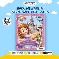 [Erlangga Official] Children's Coloring Book: Sofia The First - Coloring Book in The Enchanted Kingd