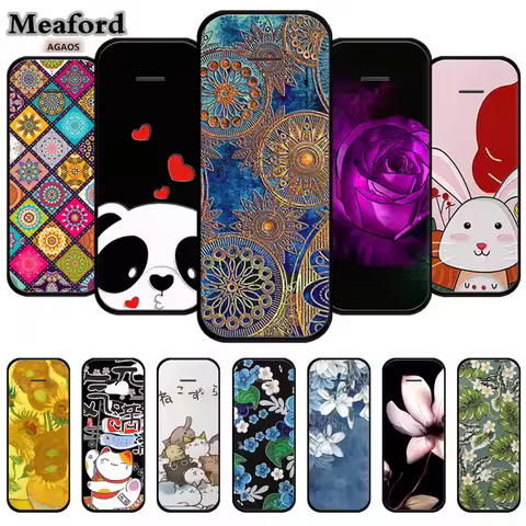 For Nokia 225 215 Case For Nokia215 Relief Back Coque Nokia225 TA-1321 TA-1296 3D Flower Emboss Phon