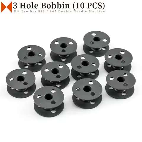 10PCS 112781-101 Hard Anodization Bobbin Fit Brother LT2-B835,LT2-B842,LT2-B845 Double Needle Sewing