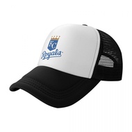 MLB Kansas City Royals Mesh Trucker Cap with Sun Protection - Perfect for Hiking and Camping